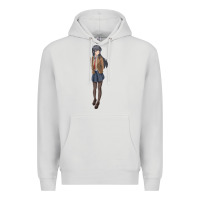 Dove Grey mai sakurajima Premium Hoodie - DesigneFamous