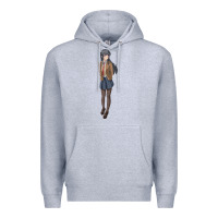 Heather Grey mai sakurajima Premium Hoodie - DesigneFamous