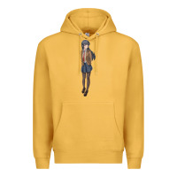 Mustard mai sakurajima Premium Hoodie - DesigneFamous
