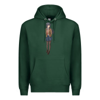 Sports Green mai sakurajima Premium Hoodie - DesigneFamous
