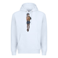 White mai sakurajima Premium Hoodie - DesigneFamous