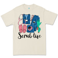 Bone Scrub Life Nurse Premium Tee - LillyAllenDesigns