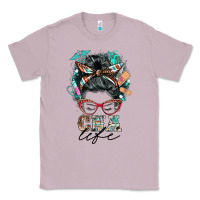 Lilac nurse cna life messy bun Classic Tee - BarkalooDesign