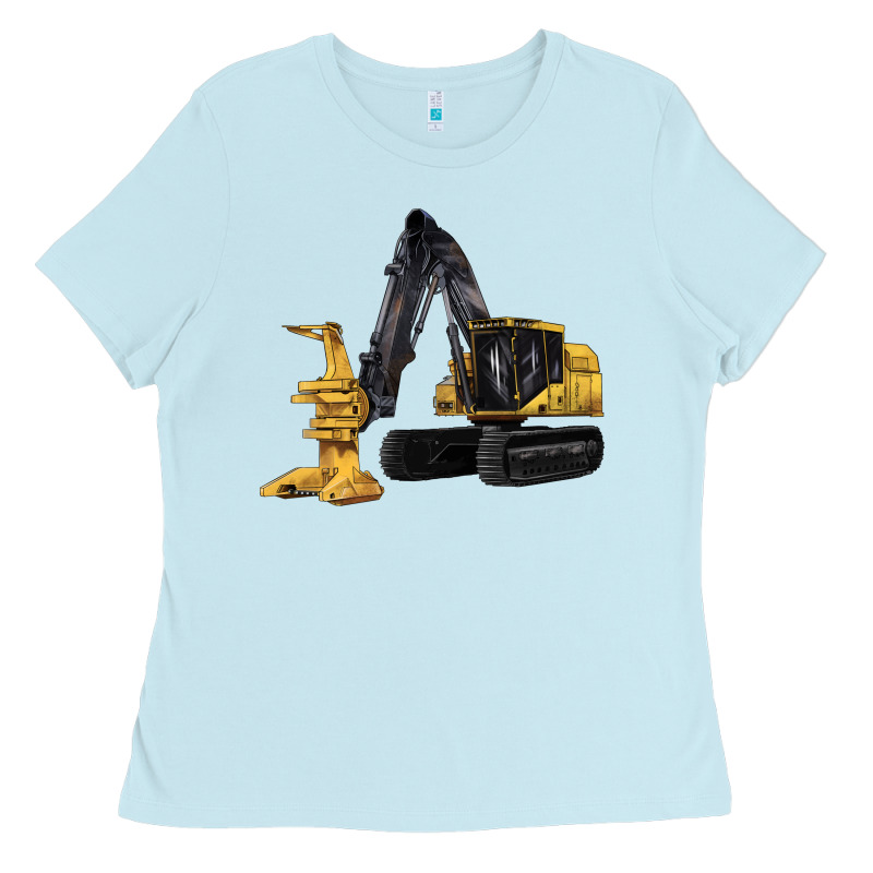 Feller Buncher Ladies Tee by LillyAllenDesigns | Teevron