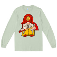 Matcha firefighter gnomes Long Sleeve Tee - Artiststas