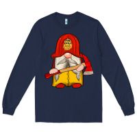 Navy firefighter gnomes Long Sleeve Tee - Artiststas
