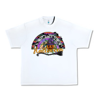 White Halloween Urban Heavy Tee - SublimationCraftShop