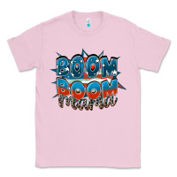 Bubblegum Pink Boom boom Mama Classic Tee - FaDigitalArtStudio