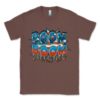 Chestnut Boom boom Mama Classic Tee - FaDigitalArtStudio