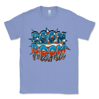 Colony Blue Boom boom Mama Classic Tee - FaDigitalArtStudio