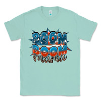 Seafoam Boom boom Mama Classic Tee - FaDigitalArtStudio