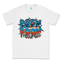 White Boom boom Mama Classic Tee - FaDigitalArtStudio