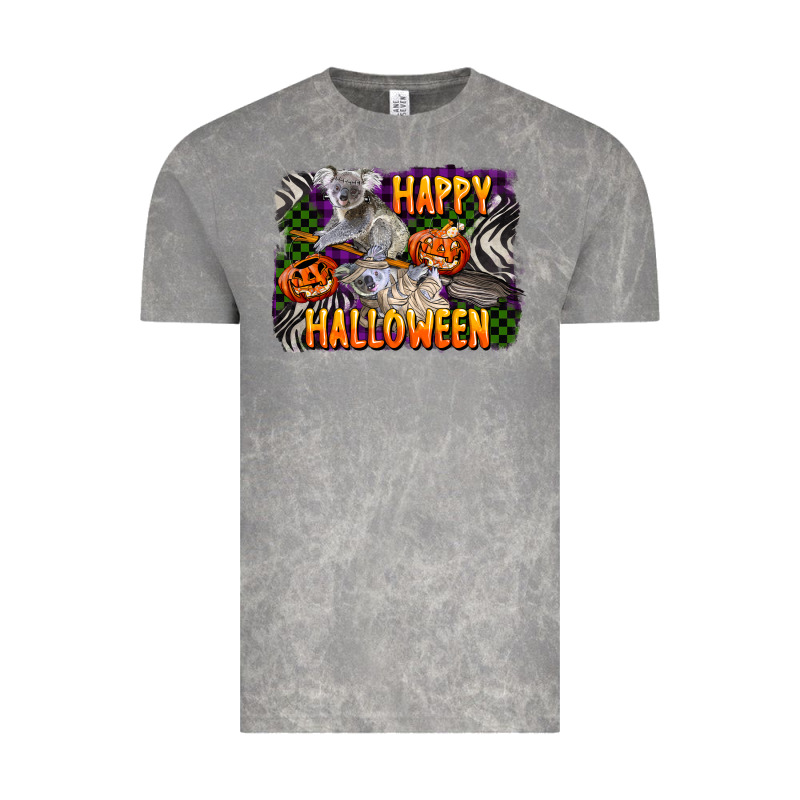 Happy Halloween Koala Vintage Tee by LillyAllenDesigns | Teevron