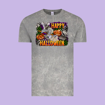 Happy Halloween Koala Vintage Tee Designed By Lillyallendesigns