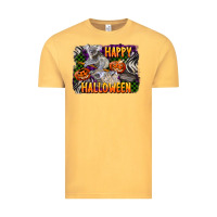 Vintage Mustard happy halloween koala Vintage Tee - LillyAllenDesigns