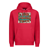 Cardinal not perfect just forgiven Premium Hoodie - BarkalooDesign