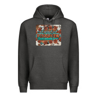 Charcoal Heather not perfect just forgiven Premium Hoodie - BarkalooDesign
