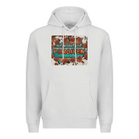 Dove Grey not perfect just forgiven Premium Hoodie - BarkalooDesign