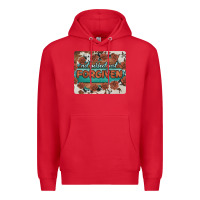 Red not perfect just forgiven Premium Hoodie - BarkalooDesign