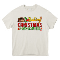 Cream baking christmas memories Heavy Core Tee - FaDigitalArtStudio