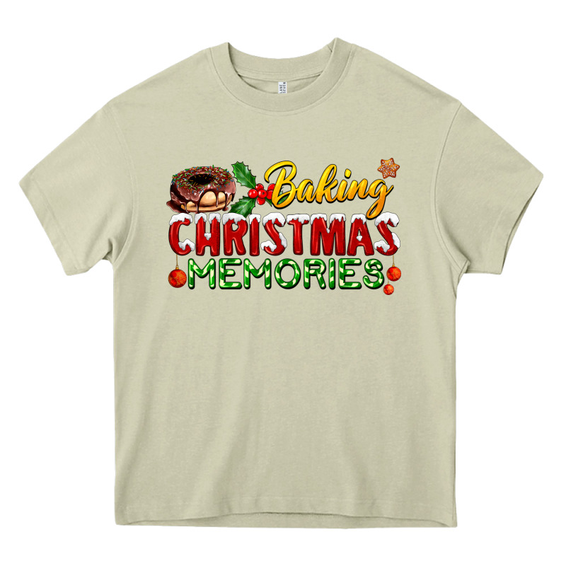 Baking Christmas Memories Heavy Core Tee by FaDigitalArtStudio | Teevron