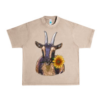 French Oak dark goat Urban Heavy Tee - RanaPortraitStore