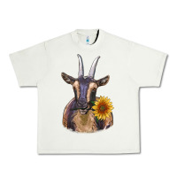 Pistachio dark goat Urban Heavy Tee - RanaPortraitStore