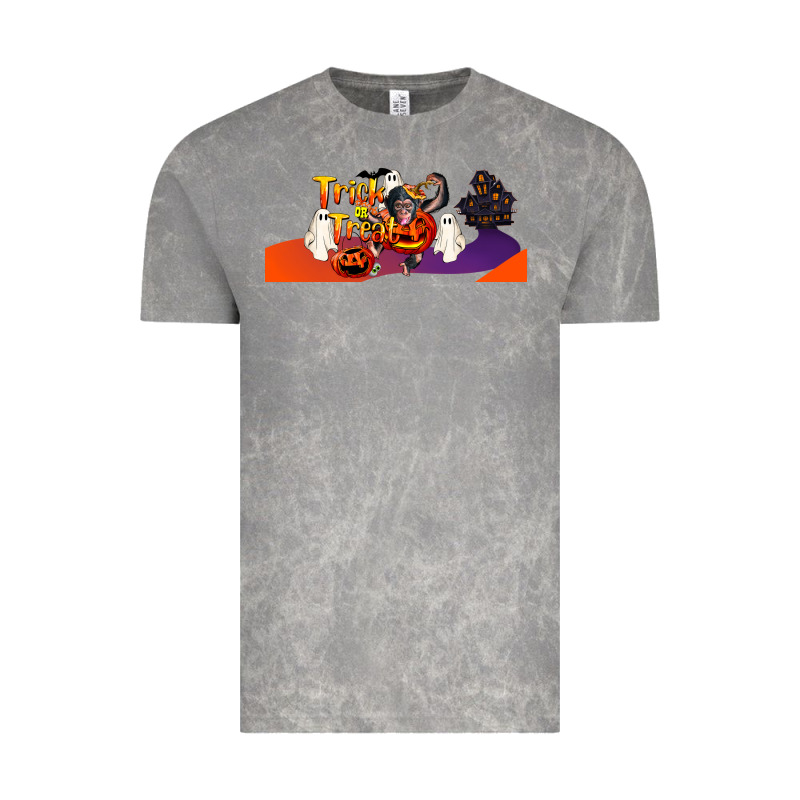Trick Or Treat Baby Chimpanzee Vintage Tee by LillyAllenDesigns | Teevron