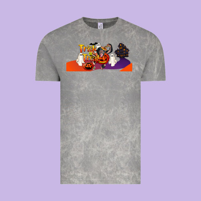 Trick Or Treat Baby Chimpanzee Vintage Tee Designed By Lillyallendesigns