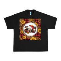 Joy Christmas Cow Urban Heavy Tee | Teevron