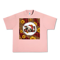 Salmon joy christmas cow Urban Heavy Tee - LillyAllenDesigns