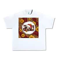 White joy christmas cow Urban Heavy Tee - LillyAllenDesigns