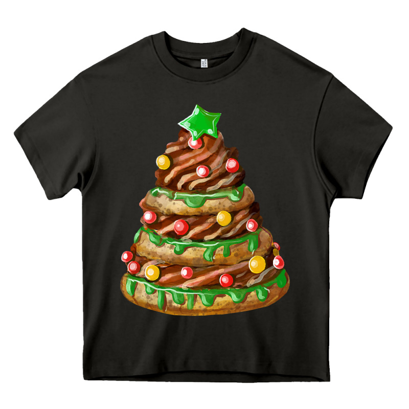 Chocolate Christmas Cookie Cake Heavy Core Tee by FaDigitalArtStudio | Teevron