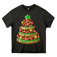 Asphalt chocolate christmas cookie cake Heavy Core Tee - FaDigitalArtStudio