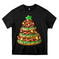 Black chocolate christmas cookie cake Heavy Core Tee - FaDigitalArtStudio