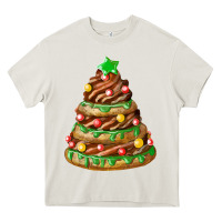 Cream chocolate christmas cookie cake Heavy Core Tee - FaDigitalArtStudio