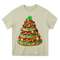 Mossy chocolate christmas cookie cake Heavy Core Tee - FaDigitalArtStudio