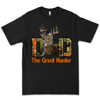 Black Western Dad The Great Deer Hunter Premium Tee - LillyAllenDesigns