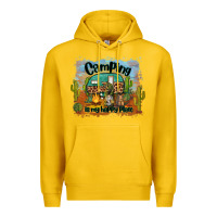 Lemon camping is my happy place Premium Hoodie - BarkalooDesign