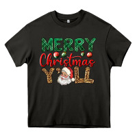 Asphalt merry christmas y'all Heavy Core Tee - BundleAndBundleShop