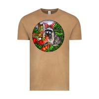 Vintage Camel Christmas Raccoon Vintage Tee - LillyAllenDesigns