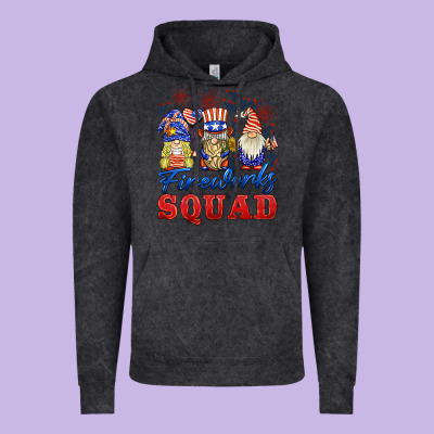 Fireworks Squad Vintage Hoodie Designed By Barkaloodesign