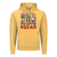 Vintage Mustard fireworks squad Vintage Hoodie - BarkalooDesign