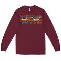 Burgundy usa map 11oz mug Long Sleeve Tee - Artiststas