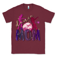 Burgundy Dance mom Mother's Day Classic Tee - FaDigitalArtStudio
