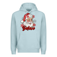 Blue Mist santa believe Premium Hoodie - RanaPortraitStore