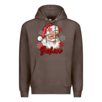 Coffee santa believe Premium Hoodie - RanaPortraitStore