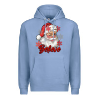 Colony Blue santa believe Premium Hoodie - RanaPortraitStore