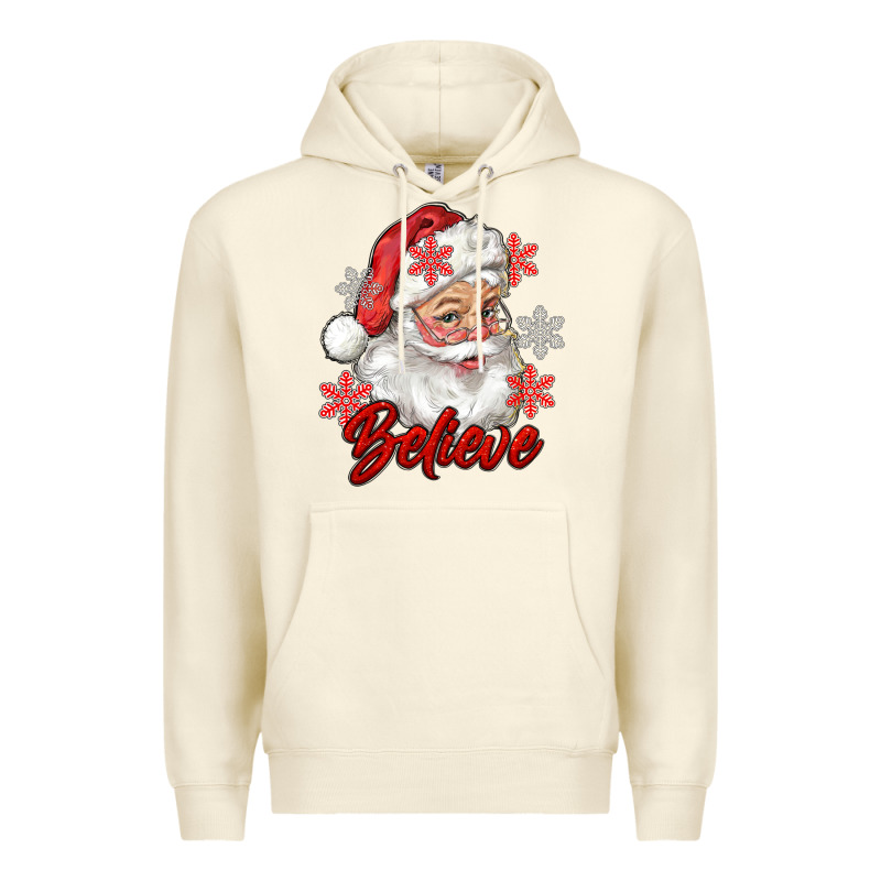 Santa Believe Premium Hoodie by RanaPortraitStore | Teevron