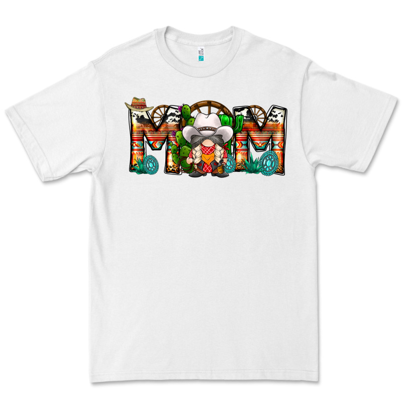 Mom Cowboy Gnome Premium Tee by CowhideDigitalArt | Teevron